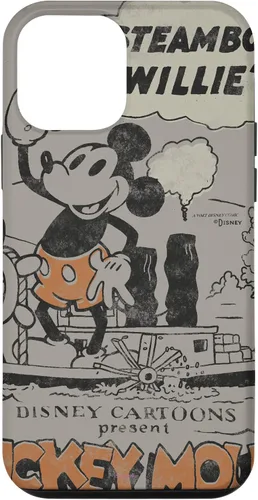 Vista 16 de Funda para iPhone 16 Disney 100 Mickey Mouse Steamboat Willie Sound Cartoon D100