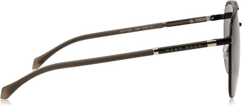 Vista 3 de Hugo Boss BOSS 1130S Matte NegroGris 6114145 hombres Gafas de sol