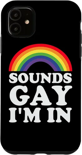 Vista 8 de Funny Gay Pride Sounds Gay I'm In LGBTQ Case for iPhone 16
