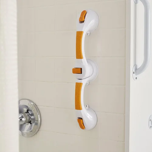 Vista 7 de McKesson Barra de agarre giratoria de plástico para baño, 9.75 pulgadas, 1 unidad