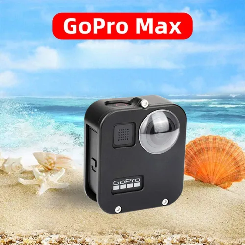 Vista 9 de Carcasa Carcasa Carcasa Cubierta CNC Aleación de Aluminio Funda Protectora para GoPro Max Accesorios