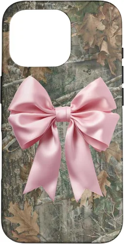 Vista 20 de Camo Pink Bow Case for iPhone 17