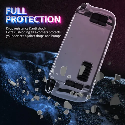 Vista 3 de Accesorios para cubierta de vapor, funda rígida transparente para cubierta de vapor, protector de pantalla de cubierta de vapor, vidrio templado