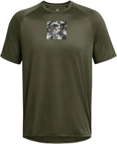 Vista 3 de Under Armour Manga corta con estampado técnico para hombre