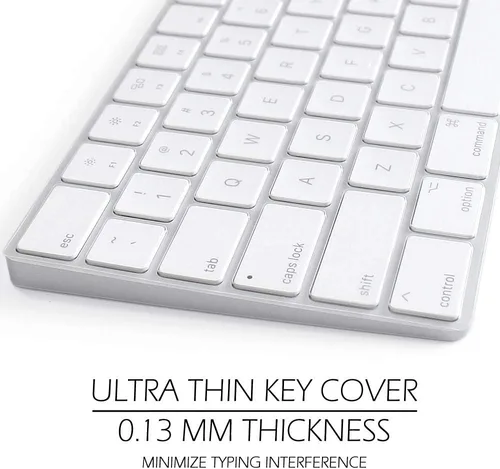 Vista 4 de ProElife Funda de teclado para Apple Magic Keyboard 2018-2017 con teclado numérico A1843 US Enter MQ052LL/A Teclado inalámbrico Bluetooth Ultra