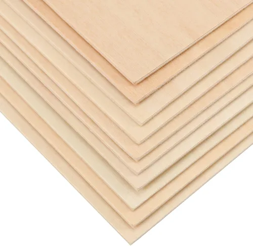 Vista 5 de MUKCHAP 80 hojas de madera para manualidades, hojas finas de madera de 1/16 x 4 x 8 pulgadas, hojas de madera contrachapada sin terminar