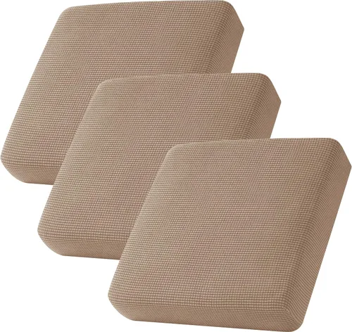 Vista 42 de CHUN YI - Funda elástica para cojín de sofá mediano, funda de asiento de sofá para mascotas, adecuada para sillón y sofá biplaza con tela lavable