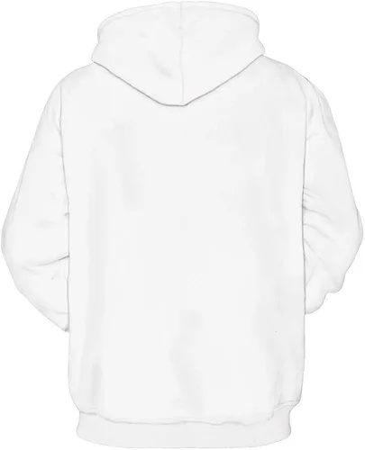 Vista 2 de Plustrong Sudaderas con capucha 3D unisex novedosas y divertidas para Halloween y Navidad