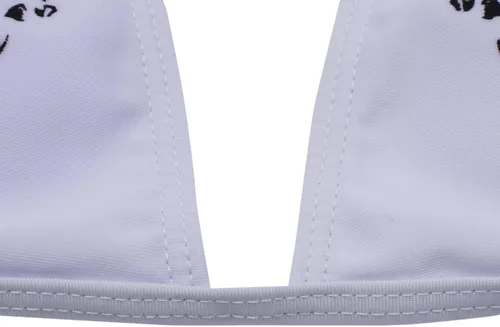 Vista 89 de AIBEARTY Traje de baño de dos piezas con estampado de calaveras para mujer, conjunto de bikini triangular de corte alto para fiesta, festival