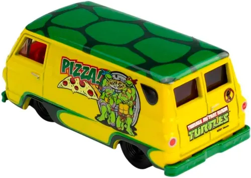 Vista 2 de Hot Wheels Pop Culture Dodge A100 - Vehículo a escala 1:64 de 66 pies para niños de 3 años en adelante y coleccionistas de autos de juguete nuevos