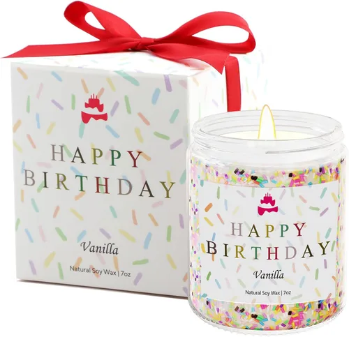 Vista 18 de Lihome Velas de otoño – Decoración de otoño para el hogar, regalos para mujeres, mamá, amiga, cera de soja natural, velas perfumadas de sidra