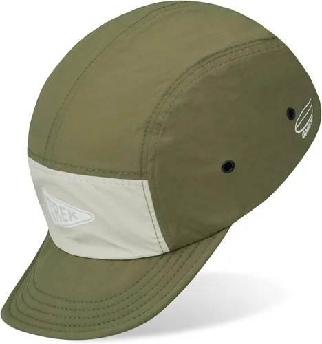 Vista 5 de Clakllie - Gorras de visera corta de secado rápido para hombres, gorra de 5 paneles para correr, impermeable, gorra de béisbol, gorra