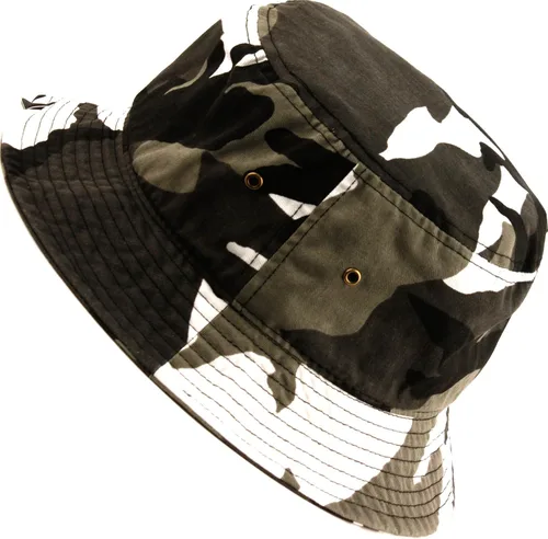 Vista 7 de Unisex 100% algodón pesca caza verano al aire libre cubo sombrero sombrero