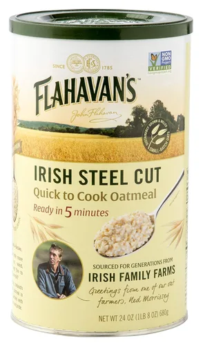 Vista 2 de Flahavan's Quick Cooking - Avena irlandesa, paquete de 16 unidades, 96 onzas, paquete de 6