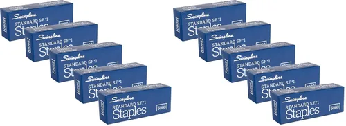 Vista 7 de Swingline® Grapas estándar, 1/4 ", tira completa, caja de 5,000