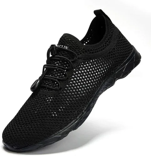 Vista 3 de Men's Quick Drying Aqua Water Shoes,3-Second Drainage & All-Terrain for Swimming,Hiking,Yoga