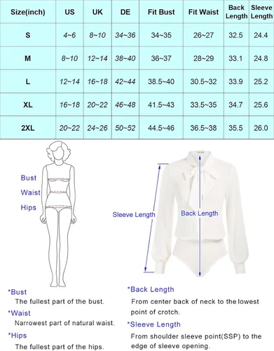 Vista 5 de Kate Kasin Blusa de oficina con cuello con lazo para mujer, blusa de manga larga con botones