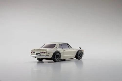 Vista 3 de Kyosho Minute AWD Nissan Skyline 2000GT-R (KPGC10) Versión sintonizada Blanco 32636W