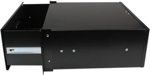 Vista 2 de StarTech.com Cajón de montaje en rack de 4U 55 libras (55.1 lbs) Cajón de acero 4U para rack o gabinete de equipo de red AV Sever de 19 pulgadas