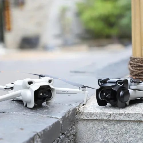 Vista 2 de Parasol de lente para DJI Mini 3 Accesorios para drones, parasol antideslumbrante cubierta protectora para cámara cardán para Mini 3 Drone