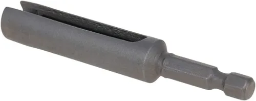 Vista 3 de Auniwaig 1/4" de cambio rápido 0.31" tuerca destornillador hexagonal broca ranurada broca herramienta 3.15" longitud 1pcs
