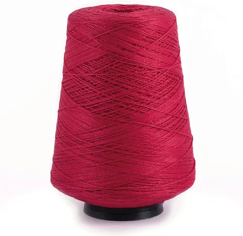 Vista 18 de Silk City Fibers, 5/2 Perle Mercerized Cotton Weaving Yarn pino