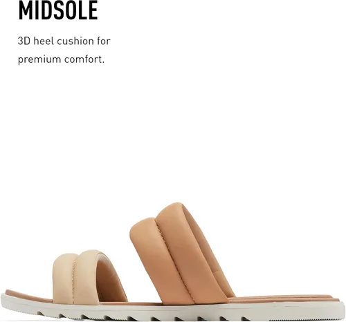 Vista 3 de Sorel Sandalia Ella II Puff Slide para mujer