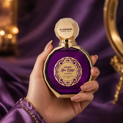 Vista 4 de Al Haramain Bon Cherie Violette Extrait De Parfum Spray para mujer, 3.4 onzas