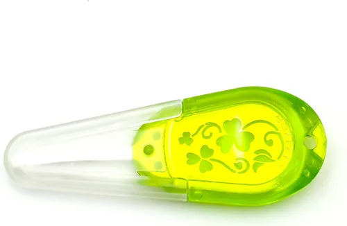 Vista 3 de Clover 8611 Enhebrador de agujas para agujas de bordado - Verde manzana