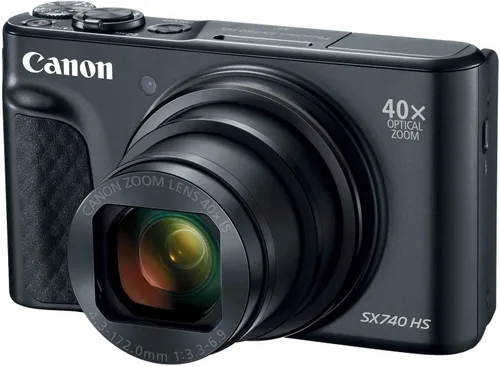 Vista 6 de Canon PowerShot SX740 Cámara digital con zoom óptico de 40 aumentos y LCD inclinable de 3 pulgadas - Video 4K, Wi-Fi, NFC, Bluetooth habilitado Negro