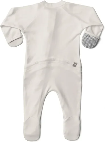Vista 7 de Goumi Footies Viscosa hecha de bambú Sleep and Play Footie