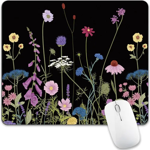 Vista 12 de Alfombrilla de mouse con bandera nacional de Estados Unidos, patriótica rústica, rectangular, para computadora de escritorio, computadora