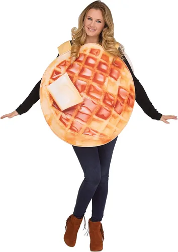 Vista 4 de Fun World Adult Waffle Costume