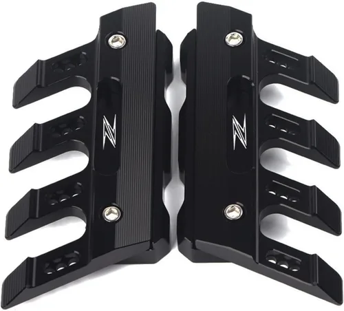 Vista 9 de Guardabarros delantero CNC anticaídas para motocicleta Kawasaki Z125 Z250 Z300 Z400 Z900 Z1000 Z800 Z1000SX anticaídas