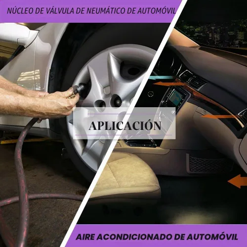 Vista 8 de Swpeet Kit de accesorios de núcleo de válvula de aire acondicionado, incluye surtido R12 R134a núcleo de válvula de refrigeración, núcleos