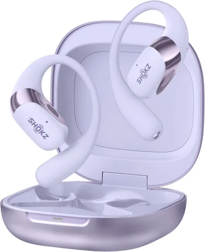 Vista 15 de SHOKZ OpenFit 2 Auriculares de Oreja Abierta, Auriculares Inalámbricos Bluetooth Verdaderos con Micrófono, Auriculares con Gancho para la Oreja