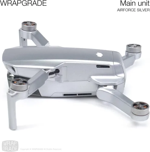 Vista 5 de Wrapgrade Carcasa compatible con DJI Mavic Mini PLATA DE LA FUERZA