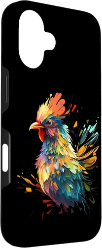 Vista 3 de Funda gráfica de animales de granja divertidos para iPhone 16