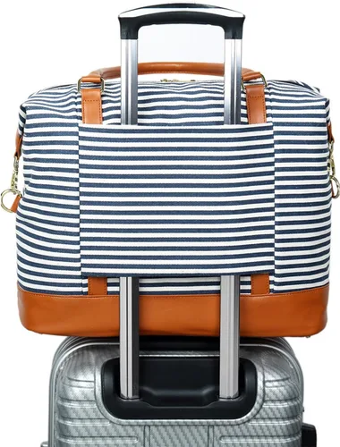 Vista 9 de CAMTOP- Bolso de viaje para mujer, de lona, para equipaje de mano), 6050