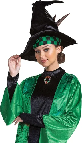 Vista 3 de Disfraz del profesor McGonagall, disfraz oficial de Harry Potter Wizarding World y sombrero