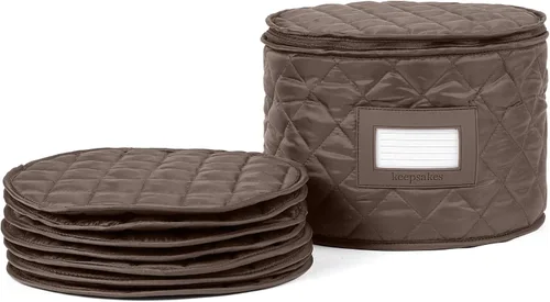 Vista 57 de Covermates Keepsakes - Juego de 4 separadores acolchados - Protección contra arañazos y roturas - Resistente a las manchas - Lavable a máquina