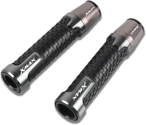 Vista 6 de Motorcycle Handlebar 7/8''22mm Motorcycle Accessories Handlebar Grip Ends Handle Bar Grips for Xmax 125 250 300 400 X-MAX 2017 2018 2019 Motorbike