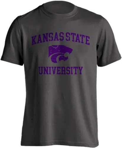 Vista 142 de Sport Your Gear NCAA Camiseta de manga corta retro con licencia oficial de aspecto desgastado para el día del juego, camiseta de espíritu deportivo