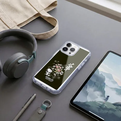 Vista 388 de Carcasa de gel para iPhone 7 Plus/iPhone 8 Plus, diseño de Snoopy Oriental de Peanuts, Badges