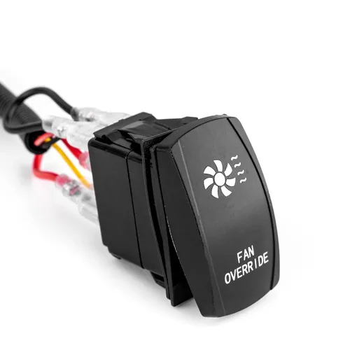 Vista 8 de WeiSen - Kit de arnés de cableado de anulación de ventilador de refrigeración de 160 W, apto para UTV ATV todoterreno Fusible de relé