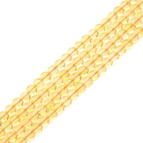 Vista 14 de Adabele GZ13-10 - 3 hebras de piedras preciosas de ojo de tigre amarillo natural de 0.236 pulgadas (0.236 in) facetadas, cuentas sueltas y redondas
