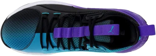 Vista 5 de PUMA Mens Uproar Charlotte ASG Fade Basketball Sneakers Shoes Casual - Purple