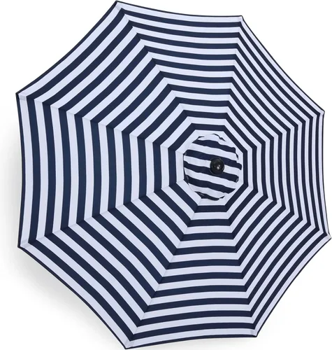 Vista 31 de ABCCANOPY Sombrilla para Exteriores de 7.5 pies, Repuesto de Cubierta Superior Compatible con 6 Varillas (Azul)