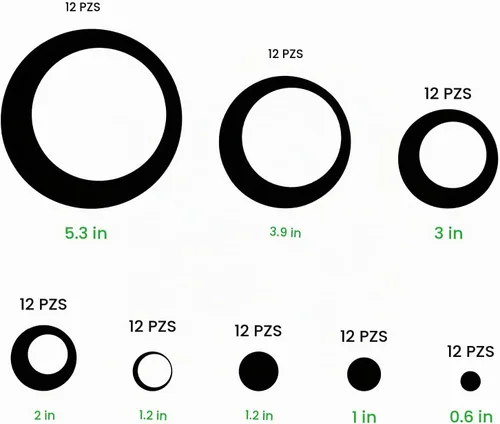 Vista 2 de Shappy 96 piezas de espejo circular, calcomanías de pared extraíbles para decoración de pared, calcomanías de espejo para sala de estar, dormitorio
