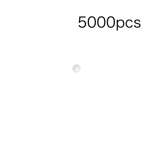 Vista 2 de Bolas de rodamiento de plástico sólido de polioximetileno (POM) de 3/16'' (0.188 in) 5000pcs
